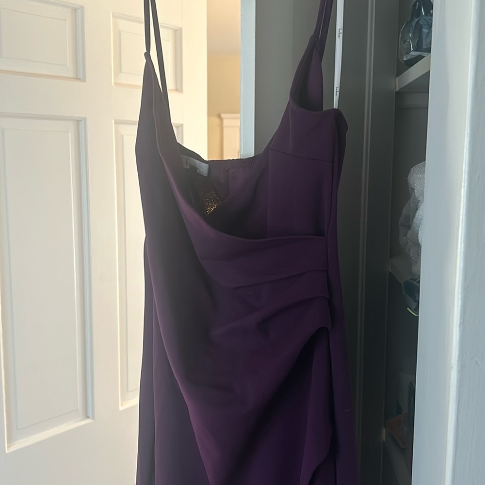 Lulu's Dresses | Lulus Purple Ruched Surplice Maxi Dress in Size Medium